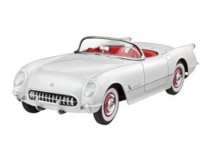 REV67718 - MODEL SET - CHEVROLET Corvette Roadster 1953 om in elkaar te zetten met verf