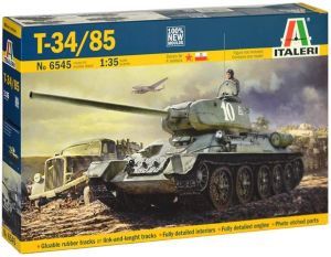 ITA6545 - Tank T34 / 85 Zavod 183 Mod.1944 om te monteren en te schilderen