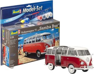 REV67399 - Modelset VOLKSWAGEN T1 Sambabus met lak om te monteren