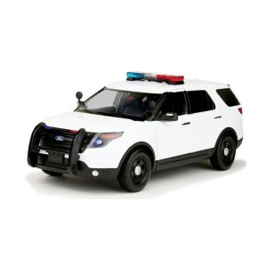 MMX73995 - FORD Interceptor Utility 2015 Politie met geluiden en lichten wit