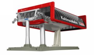 JC84688 - Station D-Line rood - KOHLMAISBAHN - zonder motor