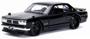 JAD99602 - NISSAN Skyline 2000 GT-R SNEL & FURIOUS 1971 zwart