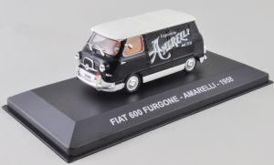 NET0027 - FIAT 600 1958 Italiaanse kerkreclame AMARELLI