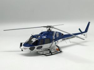 ALERTE0113 - AEROSPATIALE AS 355 Écureuil 2 BMPM Blauw en wit - Beperkt tot 225 stuks