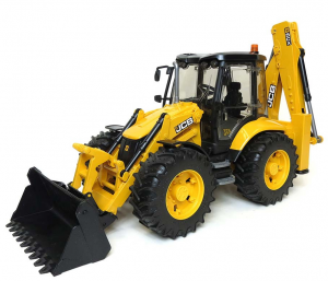 BRU2454 - JCB 5CX Graaflaadcombinaties Schaal: 1/16 "