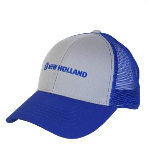 CASNH5001 - Grijze en blauwe mesh NEW HOLLAND pet