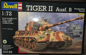 REV03129 - Tank TIGER II AUSF. B om in elkaar te zetten en te schilderen