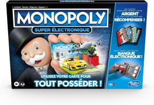 HASE8978 - MONOPOLY Super électronique | dobbelstenen 8 jaar oud