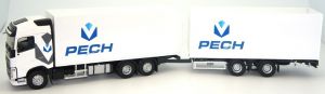 ELI116682 - VOLVO FH4 500 6x2 bakwagen met bakwagen en 2-assige aanhanger Transporten PECH beperkt tot 100 stuks