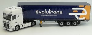 ELI116853 - DAF XF MY 2017 4x2 en Tautliner trailer Transports EVOLUTRANS