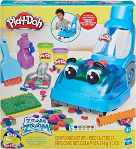 HASF3642 - PLAY-DOH Stofzuiger en accessoires met 5 bussen