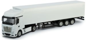 HOL1-021201 - MERCEDES BENZ Actros MP4 4x2 en bakwagen aanhanger