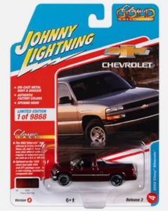 JLCG030B-D - 2002 CHEVROLET Silverado bordeaux CLASSIC GOLD in blisterverpakking