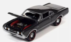 JLMC031B-C - OLDSMOBILE 442 W-30 1967 grijs uit de serie MUSCLE CARS 2022 in blisterverpakking