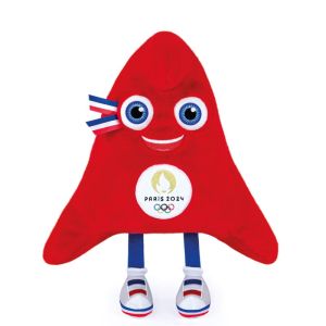 JO2502 - Officiële mascotte van de Olympische Spelen Parijs 2024 - 38 cm