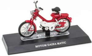 MAGMOT008 - Bromfiets MOTOM Daina Matic 1968 rood