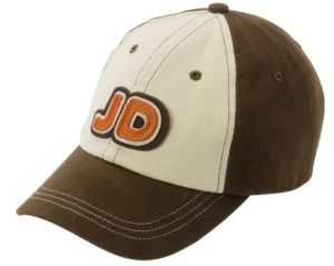 MCJ099399019 - Bruin en beige JOHN DEERE pet voor kinderen