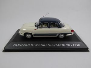 MAGCSPADYNAGRAND - PANHARD Dyna Grand Standing 1958 Wit en blauw