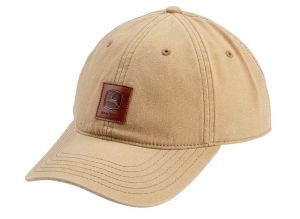 MC13080619CB - Cap met lederen patch JOHN DEERE Beige