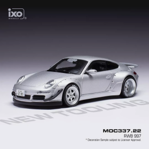 IXOMOC337.22 - PORSCHE RWB 997 grijs metallic 1:43