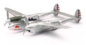 NEW21253 - P-38 Bliksem Red Bull