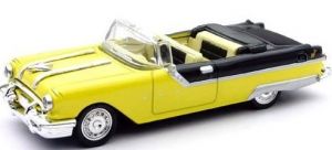 NEW48013Q - PONTIAC Starchief 1955 cabrio geel