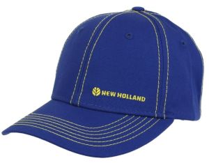 CASNH2185 - NEW HOLLAND Blauwe pet met geel logo