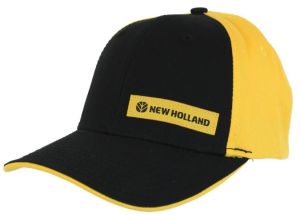 CASNH2188 - NEW HOLLAND zwarte en gele pet