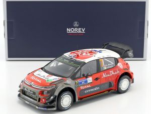 NOREV181632 - CITROEN C3 WRC #7 Winnaar Mexico 2017 K Meeke / P Nagle