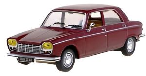 ODE162 - PEUGEOT 204 1967 Bordeaux