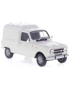 ODE167 - RENAULT 4 F4 Fourgonnette Wit - Beperkt tot 504 stuks.