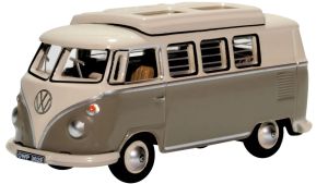 OXF76VWS006 - VOLKSWAGEN Type 1 Camper Muis grijs en parelwit