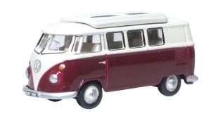 OXF76VWS010 - VOLKSWAGEN Type 1 Camper Titan rood en beige