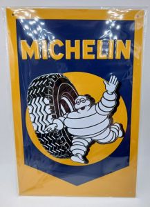 MAGPB213 - Metalen plaat MICHELIN - 20x30 cm