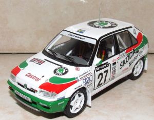 IXORAC423A.22 - SKODA Felicia Kit auto #27 Rac Rally 1996 S.BLOMQVIST / S.MELANDER