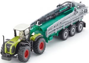 SIK1827 - CLAAS XERION 5000 met SAMSON 3 assen Ech:1/87