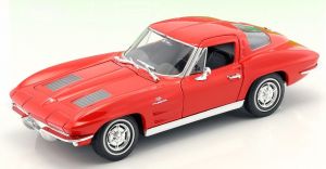 WEL24073W - CHEVROLET Corvette 1963 rood