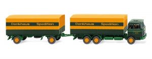 WIK045601 - MB 2223 6x2 onderwagen met DENKHAUS 2-assige aanhanger