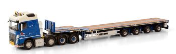 WSI01-3672 - VOLVO FH04 GL 8x4 met NOOTEBOOM 4-assig platform BAETSEN