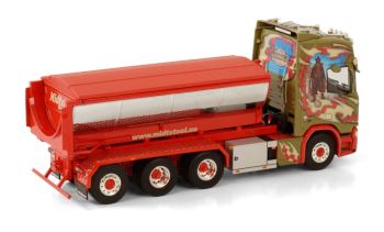 WSI01-3673 - SCANIA R HIGHLINE CR20H 8x4 met MIDSTOL kipper