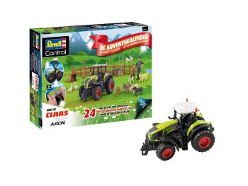 REV01053 - Adventskalender CLAAS Axion 960 radiografisch bestuurbare tractor om in elkaar te zetten