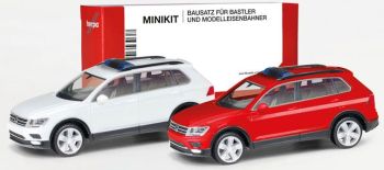 HER013109-002 - 2 x VOLKSWAGEN Tiguan wit en rood - In kit