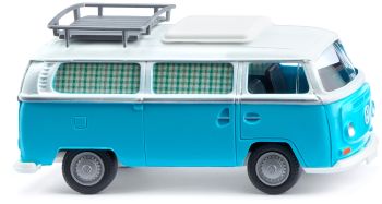 WIK031504 - Camper VOLKSWAGEN Type 2 blauw en wit