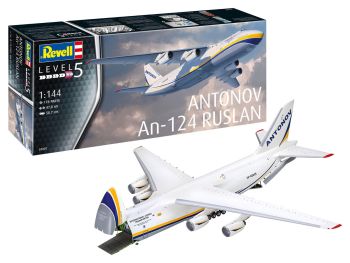 REV03807 - Antonov AN-124 Ruslan vliegtuig om in elkaar te zetten en te schilderen