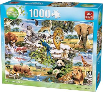 KING05481 - 1000 stukjes puzzel Wonders of Nature