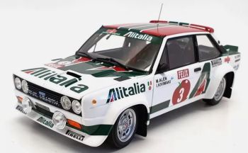 KYO08376E - FIAT 131 Abarth #3 Rallye des 1000 Lakes 1978 M.ALEN / I.KIVIMAKI