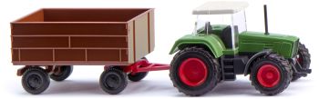 WIK096004 - FENDT Favorit met 2-assige aanhangwagen