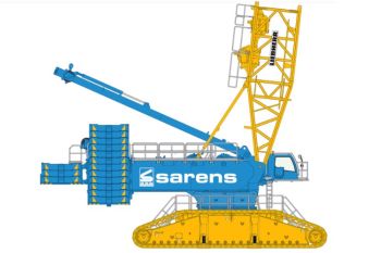 NZG1029/02 - LIEBHERR LR 11000 in SARENS kleuren