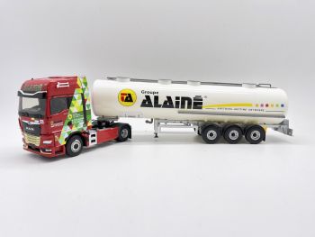 ELI118141 - MAN TGX GX 4x2 met 3-assige tankwagen - Groep ALAINE