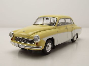 WBXWB124144 - 1965 WARTBURG 312 Geel en wit